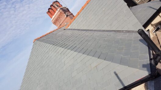 Grey roof